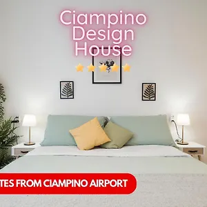 Casa Design Con A/c E Wifi_7 Minuti Aeroporto Appartamento Ciampino